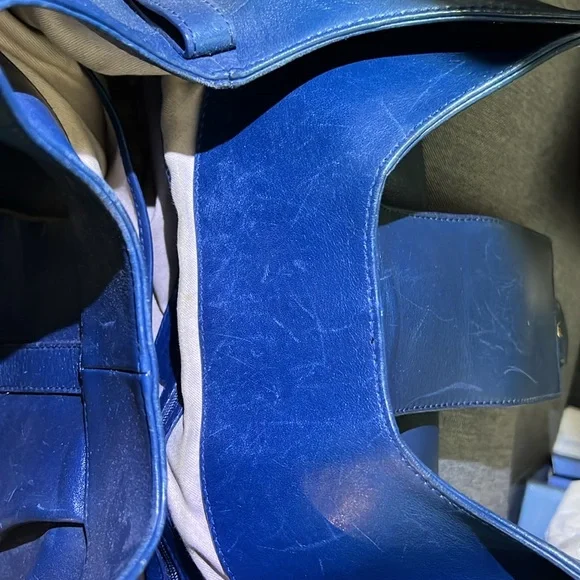 Teal Blue Bvlgari Chandra Bag - Picture 10 of 11